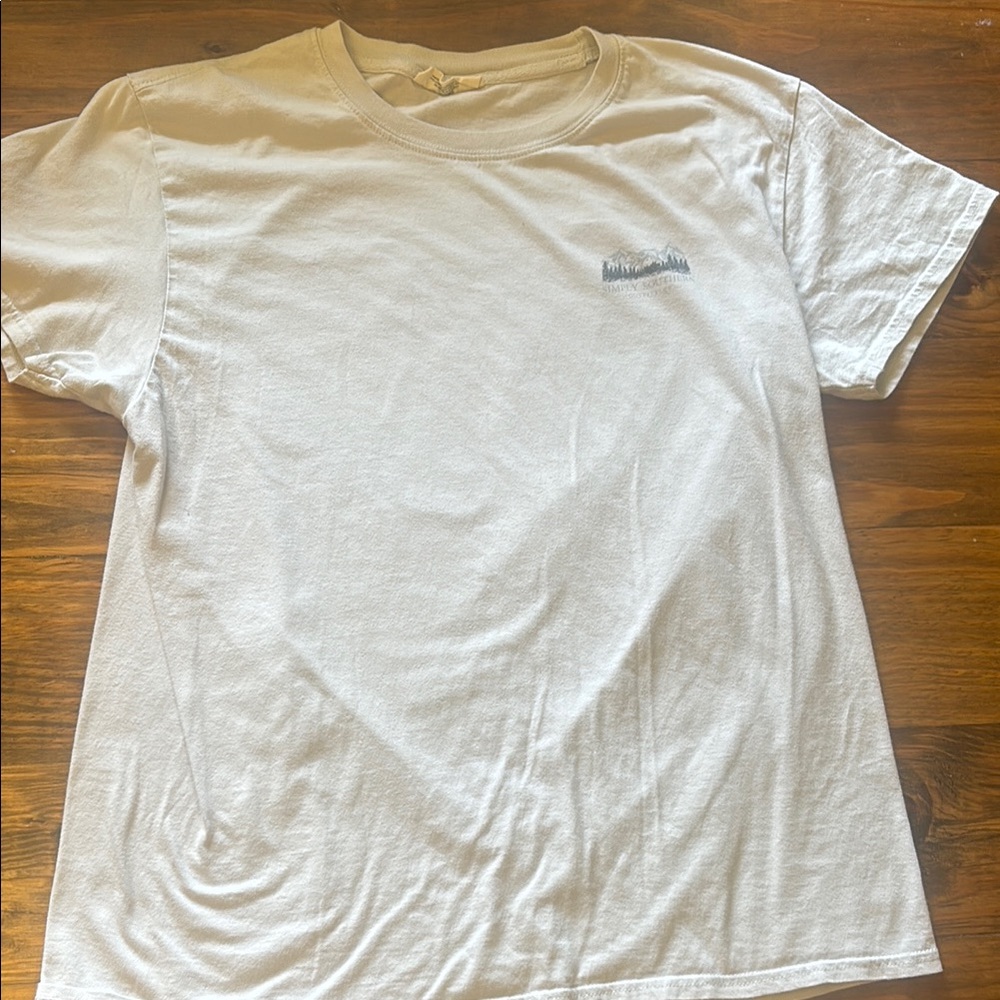 Simply Southern Light Gray Tee